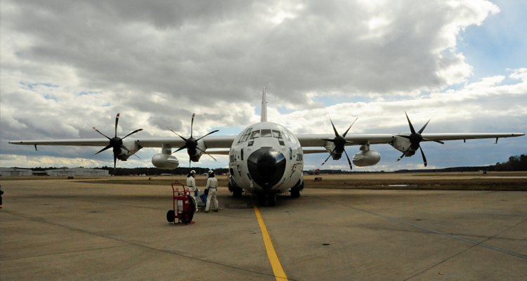 14th C-130J Super Hercules long range surveillance aircraft