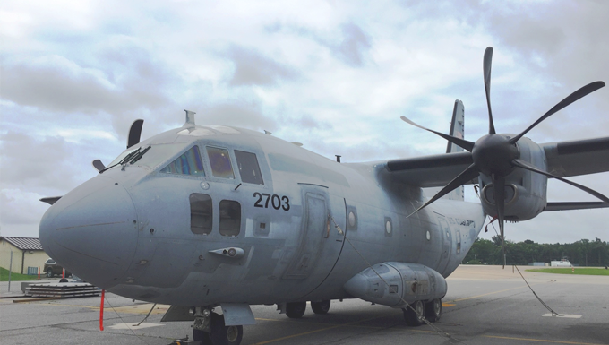 C-27J Spartan medium range surveillance aircraft