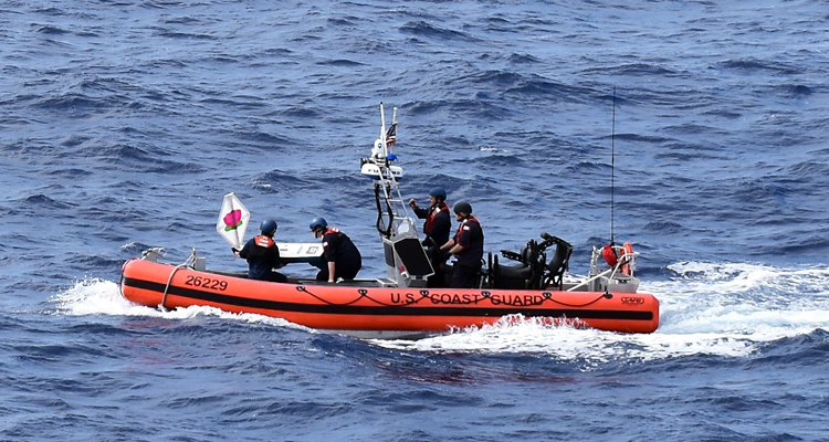 Over the horizon IV cutter boat