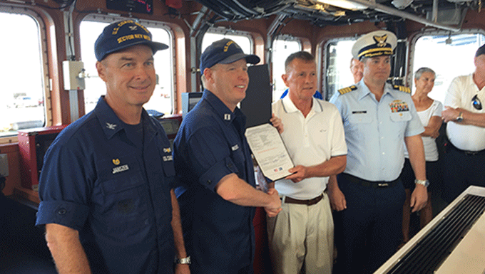 The Coast Guard accepted delivery of the 23rd fast response cutter