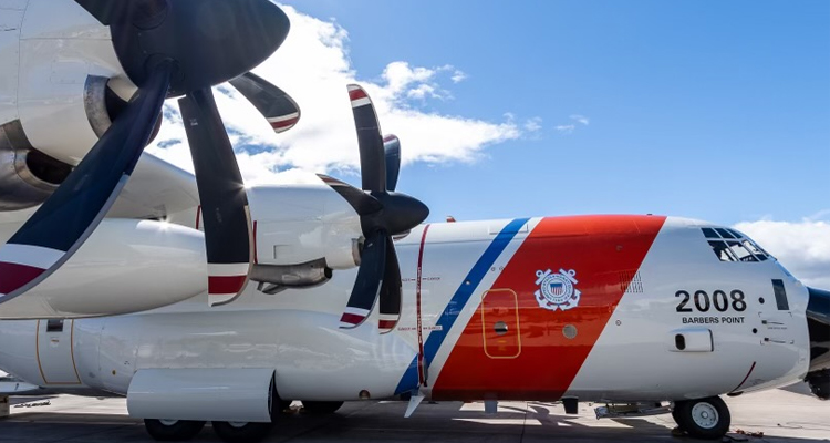 HC-130J operations at Coast Guard Air Station Barbers Point
