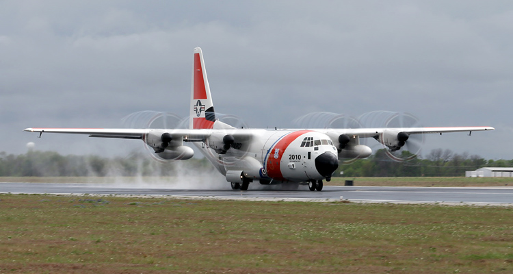 Coast Guard Accepts Second HC-130J Outfitted With Minotaur From Baseline Configuration