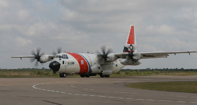 CGNR 2009, the first HC-130J outfitted with the Minotaur Mission System Suite