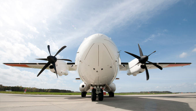 C-27J Spartan medium range surveillance aircraft