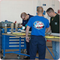 USCG Hanger Workers