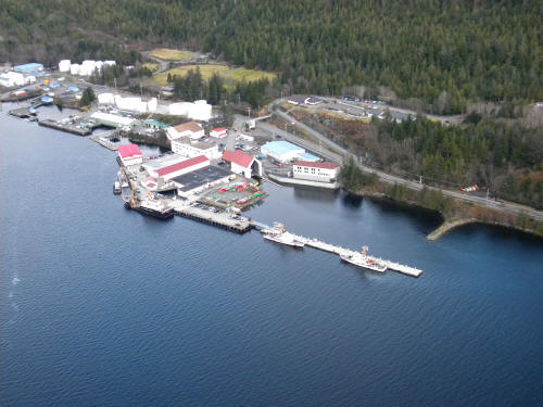 Base Ketchikan Aerial View