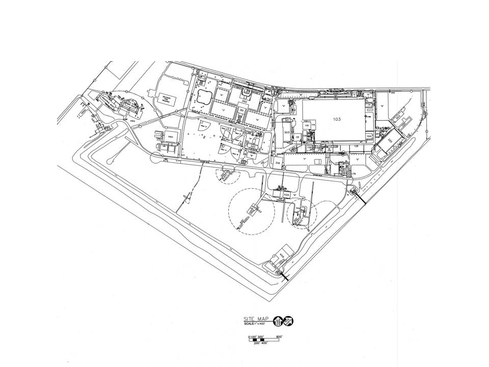 Map of Michoud Assembly Facility