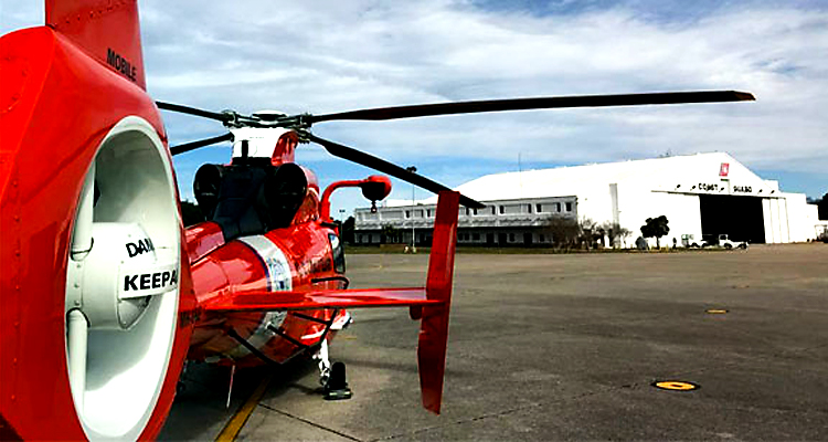 MH-65E Dolphin short range recovery helicopter