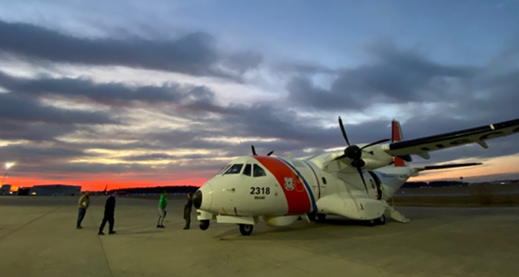 Coast Guard delivers 14th Minotaur-missionized HC-144 to fleet