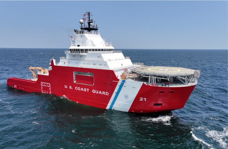 Coast Guard’s newest icebreaker, Storis, departs on maiden voyage  