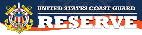 United States Coast Guard Reserve logo and page banner