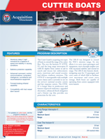 Cutter boat fact sheet