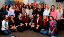 Photo of Coast Guard spouses and family members