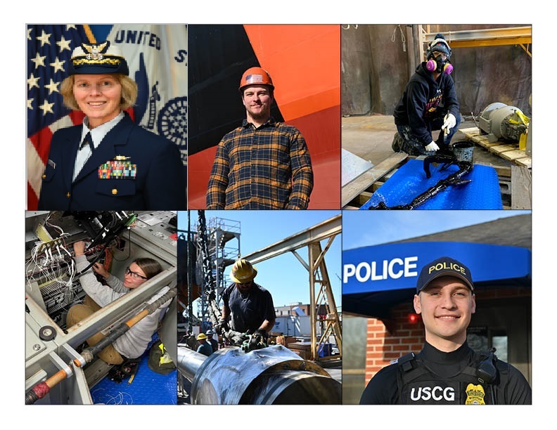 Montage of Yard employees