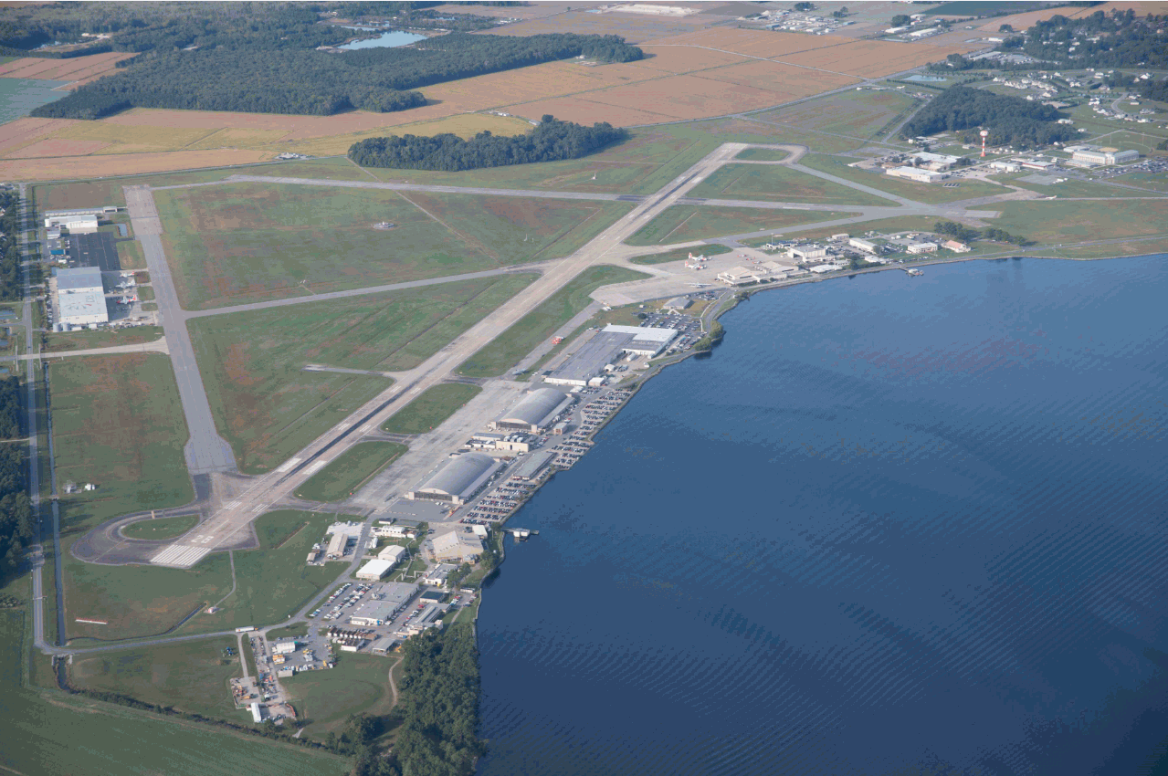 Aerial view of ALC Aerial view of ALC