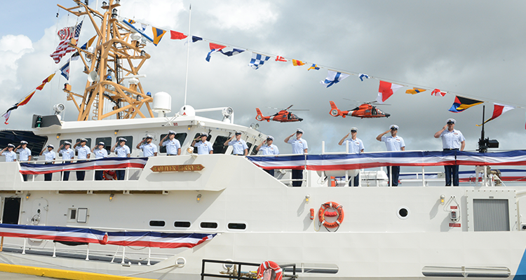 USCGC Oliver Berry commissioning
