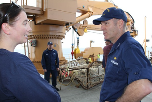 McAllister speaks with Holly Wendelin