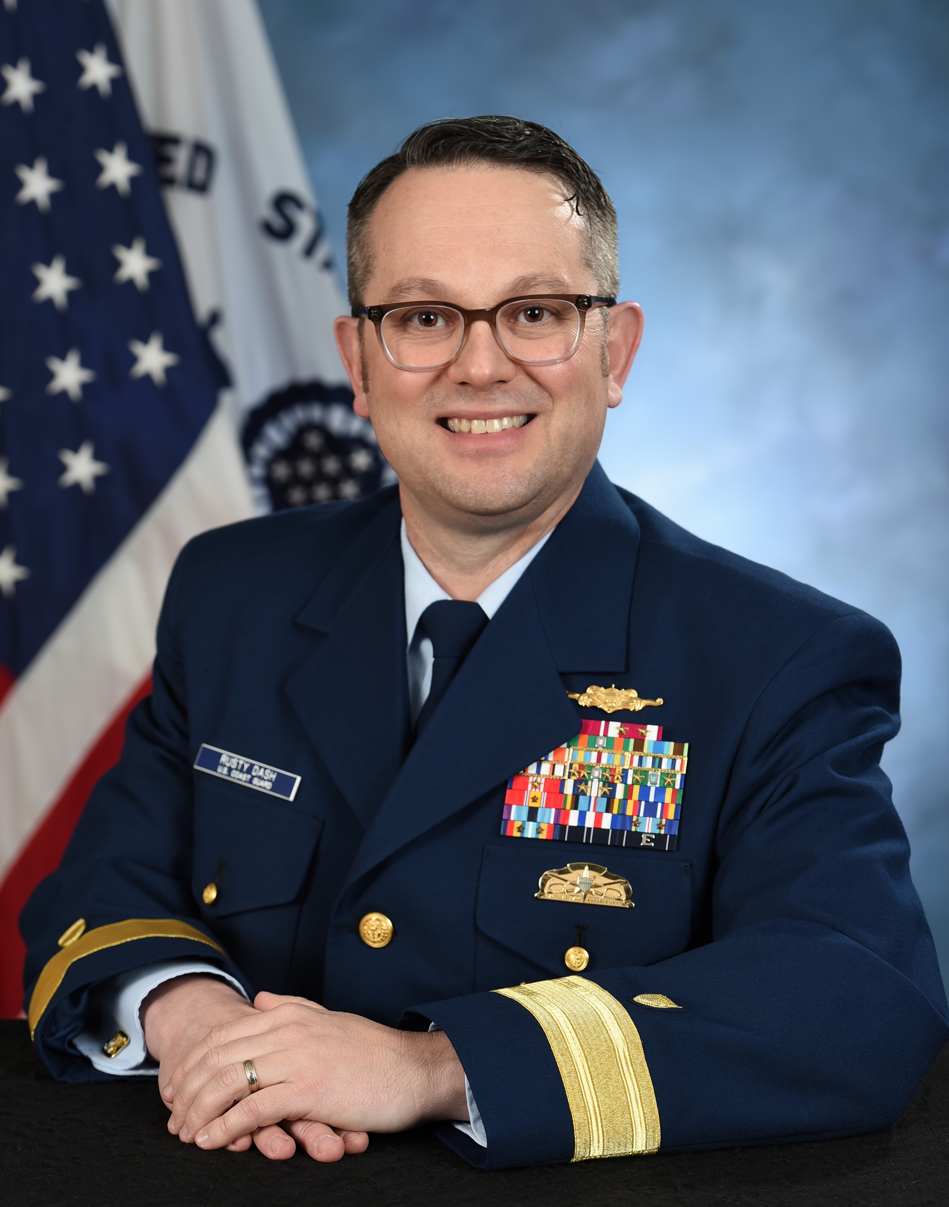 Rear Admiral Rusty Dash - CG-Shore
