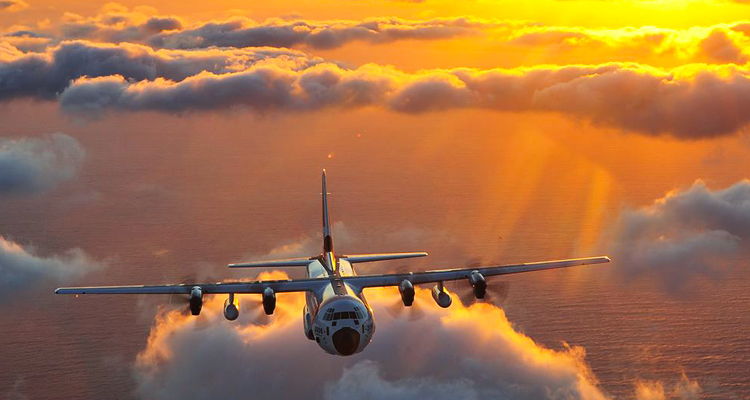 HC-130J long range surveillance aircraft