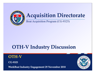 OTH-V Industry Discussion